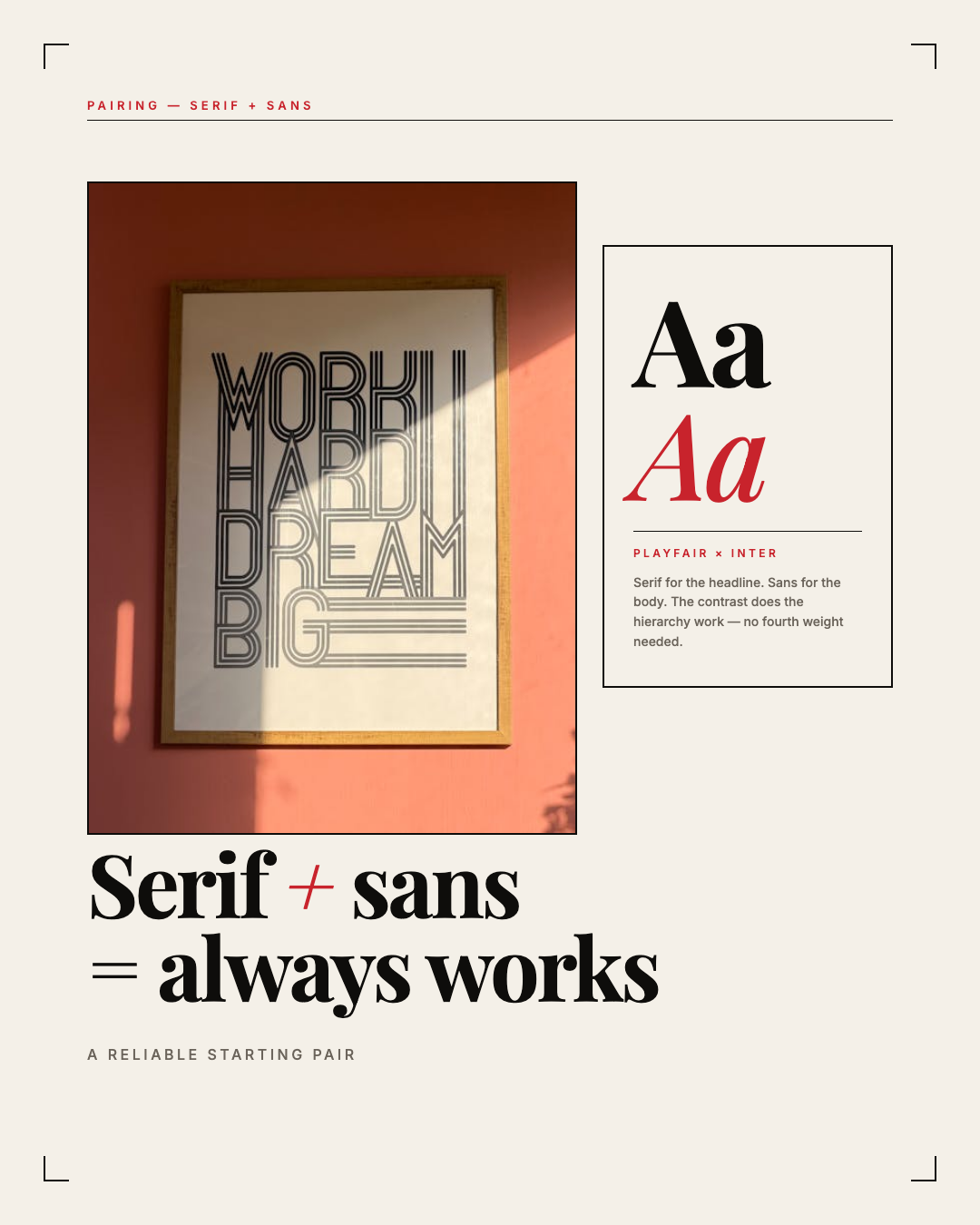 Bold Editorial Mono