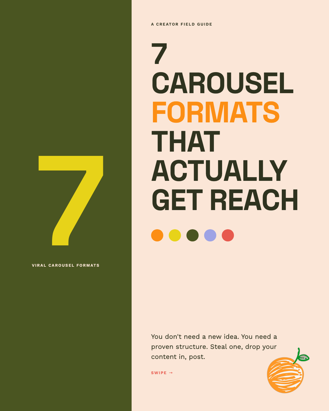7 Viral Carousel Formats preview