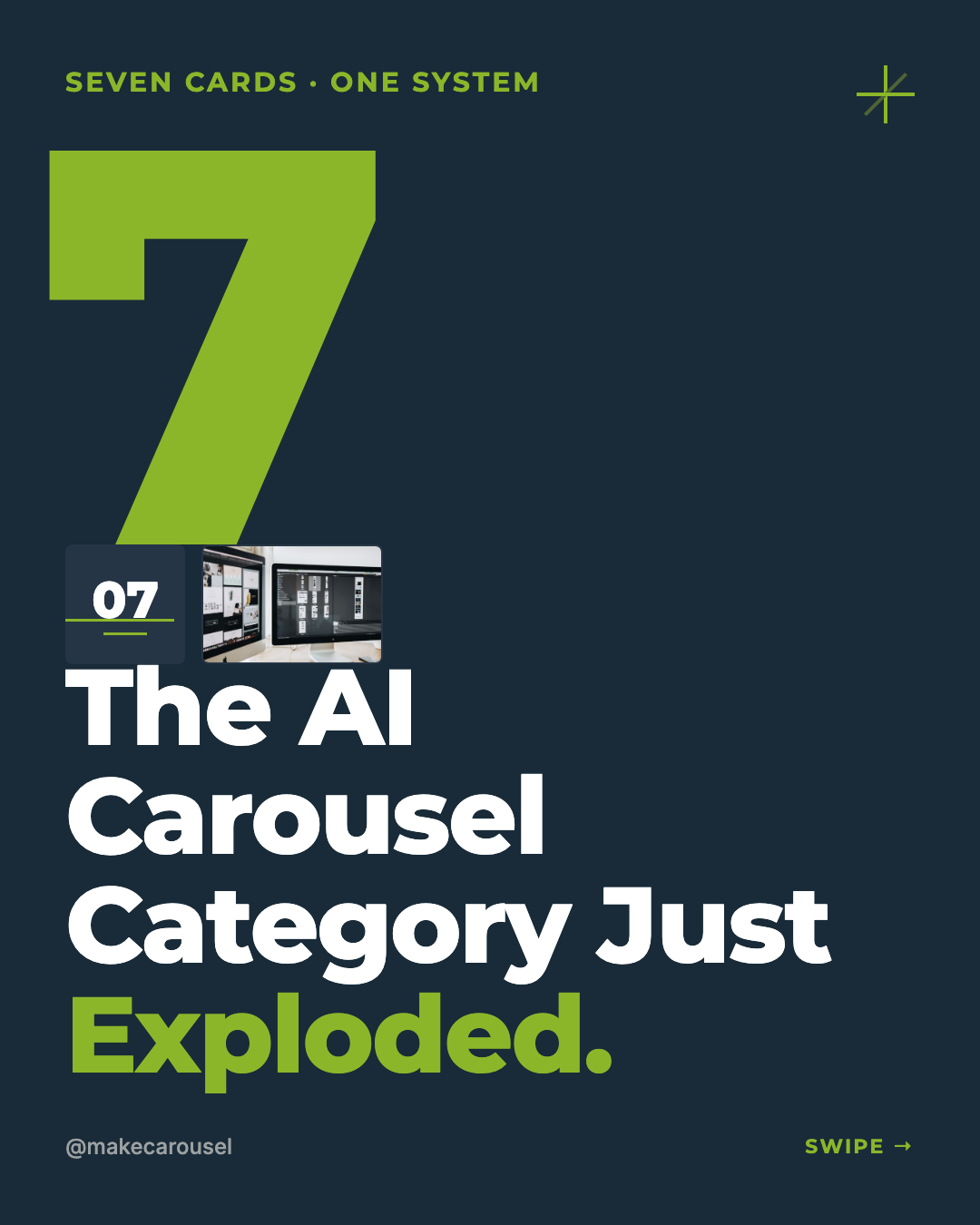 The AI Carousel Category Exploded preview